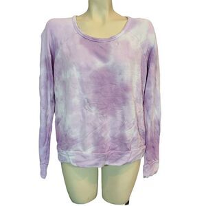 Sundry Lilac Purple Tie‎ Dye Sweatshirt Size 0